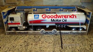 1980s Nylint Gmc Semi Tanker Truck Gm Mr Goodwrench Motor Oil Parts Dealer Promo