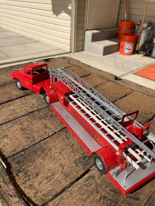 Tonka Ladder Fire Engine