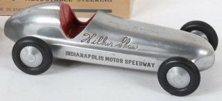 1946 Indy 500 Souvenir Die - Cast Aluminum Toy Wilbur Shaw Maserati Race Car