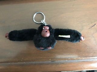 Kipling Monkey Key Chain - Color Black - Name Anca - Vg
