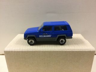 Matchbox Superfast Mb27 Jeep Cherokee Rare Hellman’s Promotional Model Unboxed