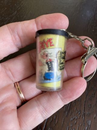 Vintage Keychain Charm Popeye The Sailor Man