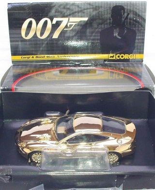 Corgi Toys 1:36 James Bond 007 Aston Martin Vanquish Cc07505 Mib`05 Limited Rare