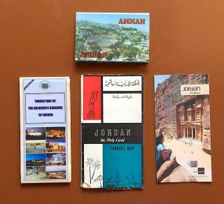 Maps,  Guides,  Postcards For Amman,  Jordan
