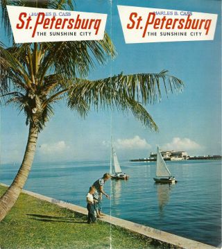 St.  Petersburg Florida Vintage 1950 