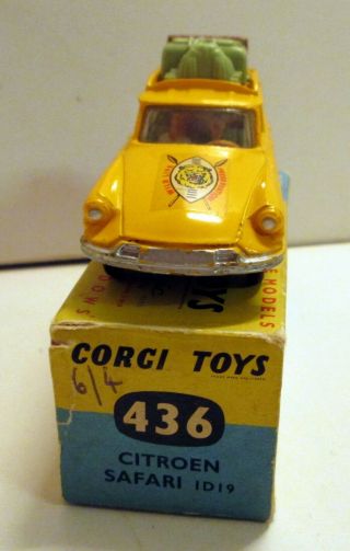 Corgi Toys,  436 Citroen Safari Id 19,