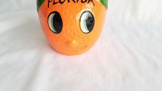 Vintage Anthropomorphic Florida Orange Bell Taiwan Souvenir 2