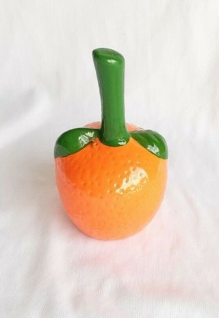Vintage Anthropomorphic Florida Orange Bell Taiwan Souvenir 3