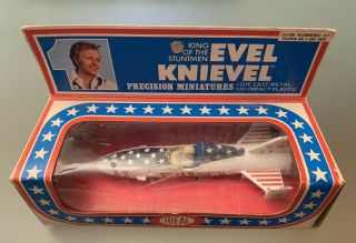 Evel Knievel 1976 Ideal Die Cast Precision Miniatures Sky Cycle