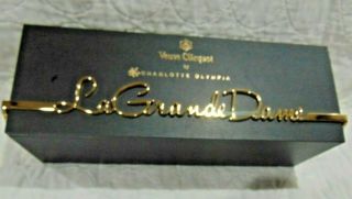 Veuve Clicquot La Grande Dame By Fashion Designer Charlotte Olympia Box