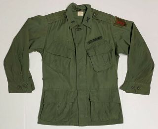 1st Division 2nd Pattern Poplin Jungle Fatigue Shirt With Epaulettes