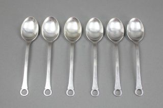 Frigast Denmark Pantry 18/8 Stainless Spoons Teaspoon 6 1/2 " Set Of 6