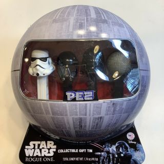 Disney Star Wars Rogue One Pez Candy Dispensers Collectible Gift Tin,  No Candy