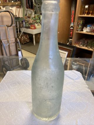 Antique Biedenharn Candy Co.  Bottle Vicksburg Miss Soda Embossed Soda Bottles 3