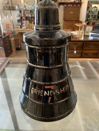 Rare 1962 - 68 Mccoy Pottery Mercury Atlas 6 Friendship 7 Space Capsule Cookie Jar