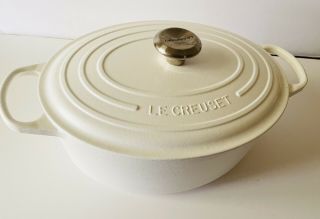 Le Creuset 31 Enamel 6 - 3/4 Quart Oval Dutch Oven Cast Iron Made In France