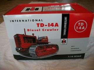 Ih International Harvester Td - 14a Diesel Crawler 1:16 Scale Die - Cast