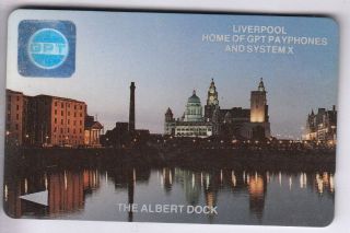 Test Salon Expo Carte Card.  Singapour 2$ Gpt 1sga Liverpool Albert Dock
