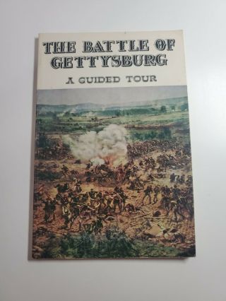 The Battle Of Gettysburg A Guided Tour Stackpole Books 1963 Souvenir Book