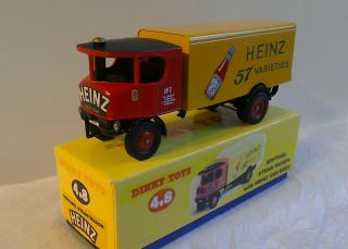 Dinky Toys By Atlas & Corgi,  Code 3,  Sentinel Steam Wagon,  Heinz Van Body,  Boxd