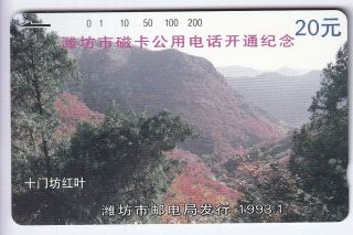 Asie Telecarte / Phonecard.  Chine / Shandong 20y Tamura Shimenfang 93 Neuve