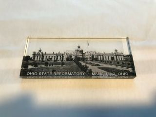 Ohio State Reformatory Haunted Prison Mansfield Ohio Collectible Souvenir Magnet