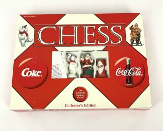 Coca - Cola Collectors Edition Chess Game Ultimate Strategy Game