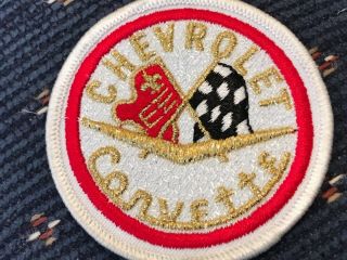 Corvette Embroidery Patch To Wear On Clothing