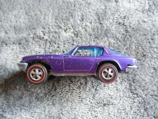 Hot Wheels Maserati Mistral Purple 1969 Hong Kong Redline