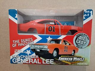 Ertl Die Cast Model The Dukes Of Hazzard 1:24 Scale General Lee 1969 Charger