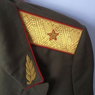Russian Soviet Army General Major Uniform Jacket Ussr