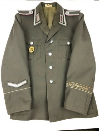 East German Ddr Stasi Nco Felix Dzierzynski Guard Regiment Uniform Jacket