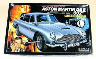 Doyusha Aston Martin Db5 007 " Goldfinger " 1/24 Scale Vtg Modelkit,  Nos
