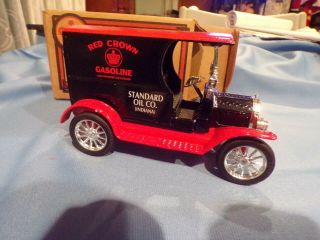 Red Crown Gasoline Bank Standard Oil Co Indiana B703