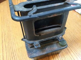 Antique Taylor And Boggis Foundry Cast Iron 2 Burner Camp Stove