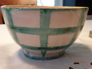 Ics Vietri Bowl / Vase.  Italian.  Ceramic.  Italy.  Gambone.  Pottery.  Folkart.  Rustic.  Old