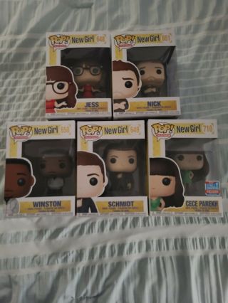 Girl Funko Pop Complete Set With Exclusive
