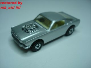 Rare Matchbox Superfast 8 Mustang Wild Cat In Silver (preproduction)