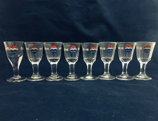 Kweichow Moutai 8 Assorted Shot Glasses