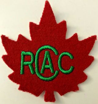Canada Rcac Royal Canadian Army Cadets Cloth Patch 3 Inches