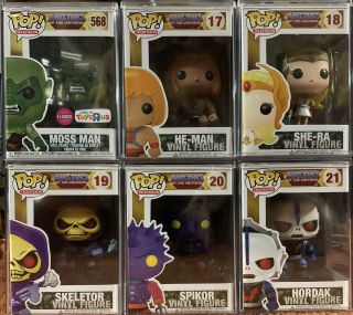 Funko Pop He - Man Masters Of The Universe 30th Anniversary 17 18 19 20 21 568