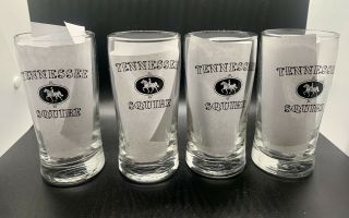 Jack Daniels Tennessee Squire Glasses Set Of 4