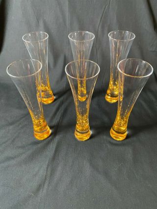Veuve Clicquot Champagne Flutes Glass - Set Of 6