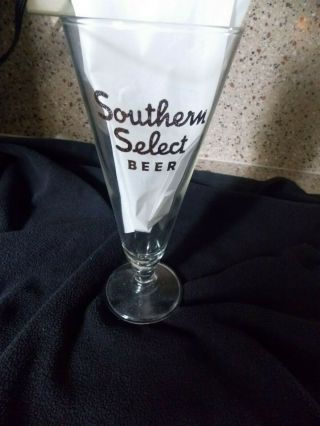 Southern Select Beer Glass Texas Beer Galveston Texas Advertising