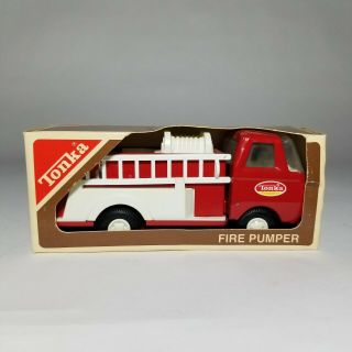 Tonka 6” 595 Fire Pumper W/ Box Vintage