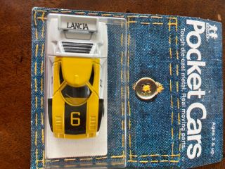 Tomy Pocket Cars.  Lancia Stratos Turbo 6.  In Package.
