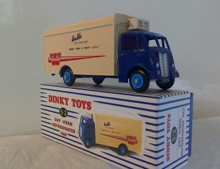 Dinky Toys By Atlas & Corgi,  Guy Vixen Refrigerated Van,  Wall 