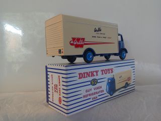 DINKY TOYS by ATLAS & CORGI,  GUY VIXEN REFRIGERATED VAN,  WALL ' S ICE - CREAM,  BOXED 3