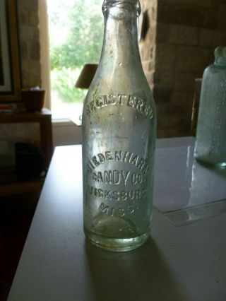Bottle,  Biedenharn Candy Co,  Vicksburg,  Ms