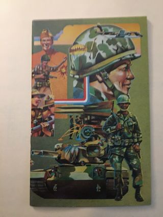 1981 Us Army Recruitment Booklet